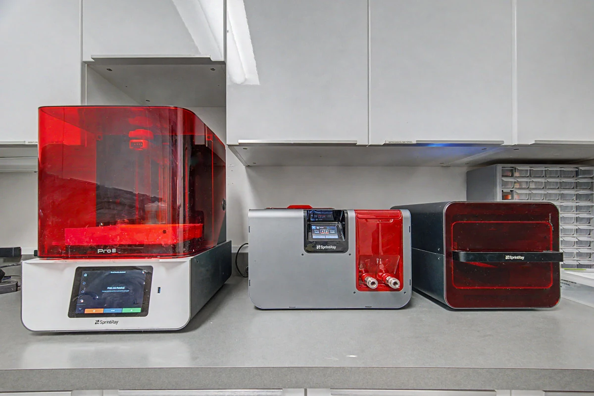 In-house 3D printing lab